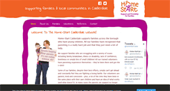 Desktop Screenshot of homestartcalderdale.org.uk